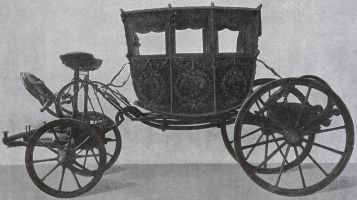 Kareta arcybiskup�w lwowskich z XVIII w. (Muzeum Przemys�owe Miejskie we Lwowie)