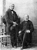 A. Odyniec i I. Domeyko - m�czy�ni w surdutach