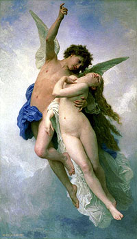 Eros i Pszche, William-Adolphe Bouguereau (fot.: wikimedia)
