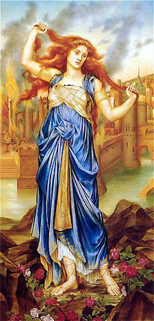 Kasandra, Evelyn de Morgan (fot.: wikimedia)