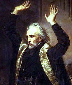 Piotr Skarga - fragment obrazu Jana Matejki (fot.: wikimedia)