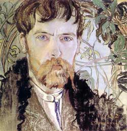 Stanis�aw Wyspia�ski - autoportret (fot.: wikimedia)