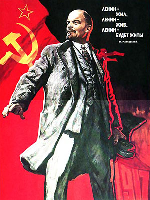 Radziecki plakat propagandowy: