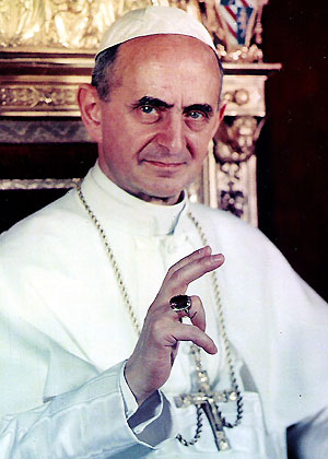 Papież Paweł VI (fot. wikimedia) Papież Paweł VI (fot. wikimedia)