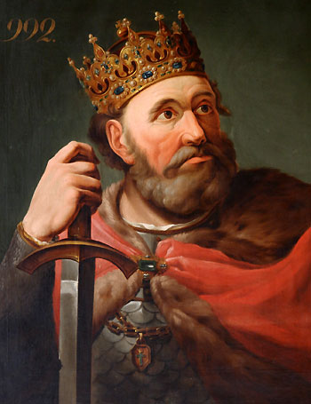 Bolesław Chrobry, mal. Jan Bogumił Jacobi (fot. wikimedia) Bolesław Chrobry, mal. Jan Bogumił Jacobi (fot. wikimedia)