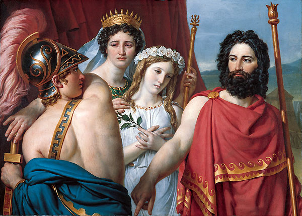 Gniew Achillesa, mal. Jacques-Louis David (fot. wikimedia) Gniew Achillesa, mal. Jacques-Louis David (fot. wikimedia)