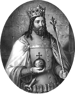 Kazimierz Wielki - grafika Aleksandra Lessera (fot. wikimedia) Kazimierz Wielki - grafika Aleksandra Lessera (fot. wikimedia)