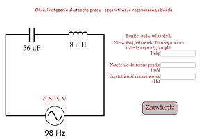 Obwód LC - zadanie