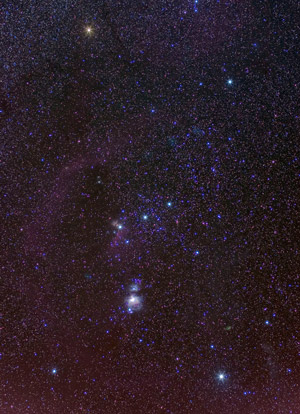 The constellation Orion