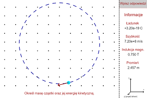 Mass of Particle in Magnetic Field