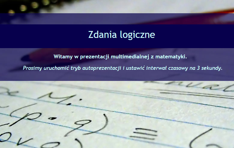 Zdania logiczne
